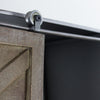 Rustic Sliding Barn Door Coat/Towel Rack
